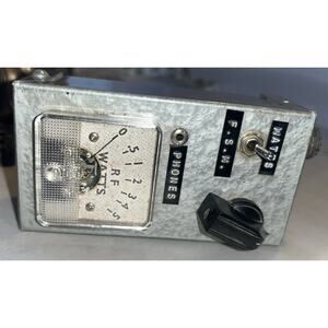 Vintage RF Watts Output Meter Untested